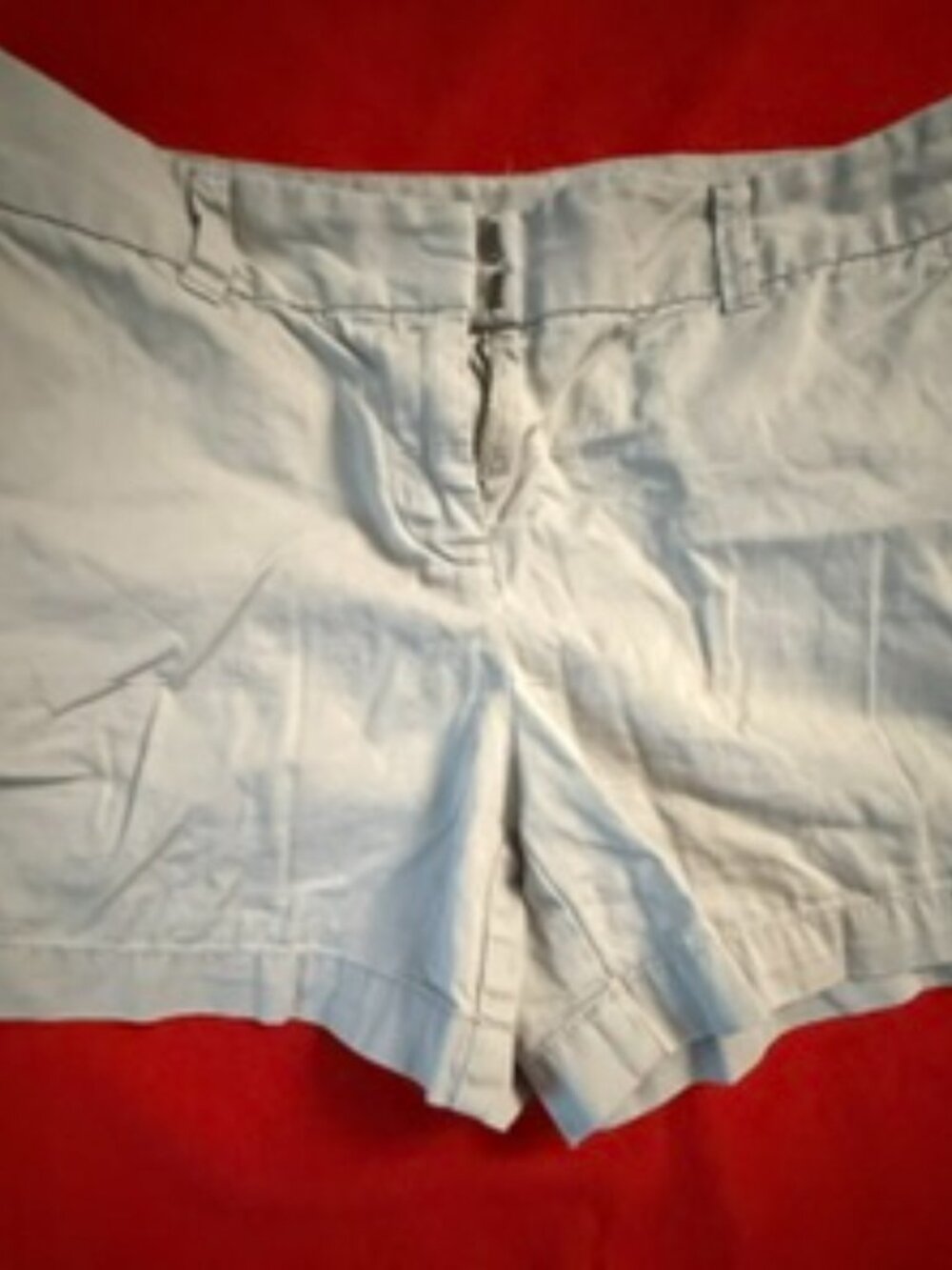 LOFT Light Grey Chino Shorts Size 4